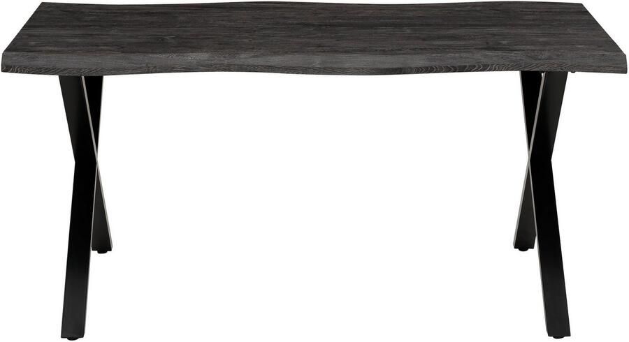 HELA Eettafel GRETA BESTSELLER Boomrandtafel (nabootsing) verschillende maten 46mm dikte keukentafel - Foto 5