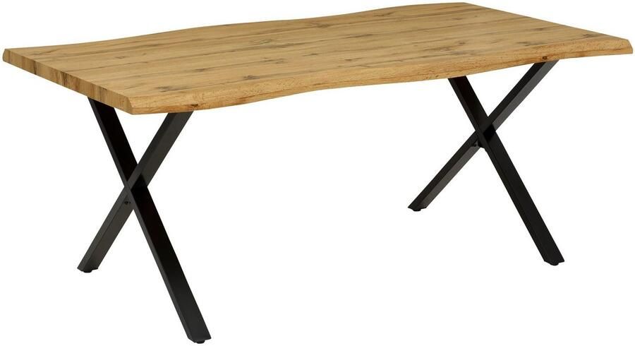 HELA Eettafel GRETA BESTSELLER Boomrandtafel (nabootsing) verschillende maten 46mm dikte keukentafel - Foto 4