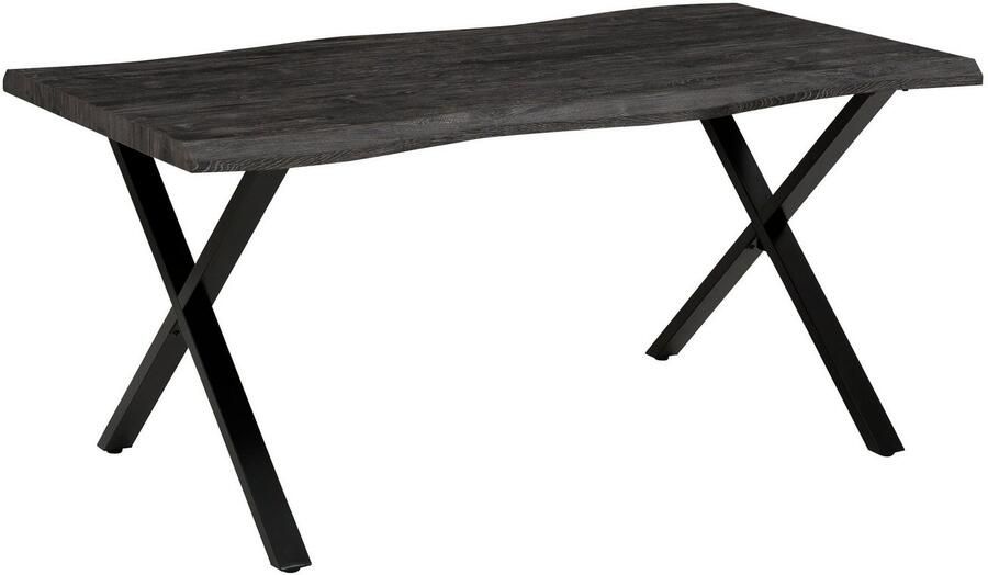 HELA Eettafel GRETA BESTSELLER Boomrandtafel (nabootsing) verschillende maten 46mm dikte keukentafel - Foto 3