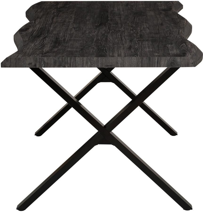 HELA Eettafel GRETA BESTSELLER Boomrandtafel (nabootsing) verschillende maten 46mm dikte keukentafel