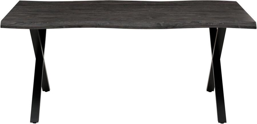 HELA Eettafel GRETA BESTSELLER Boomrandtafel (nabootsing) verschillende maten 46mm dikte keukentafel - Foto 5