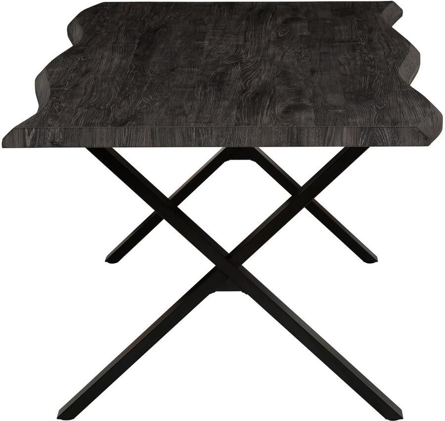 HELA Eettafel GRETA BESTSELLER Boomrandtafel (nabootsing) verschillende maten 46mm dikte keukentafel