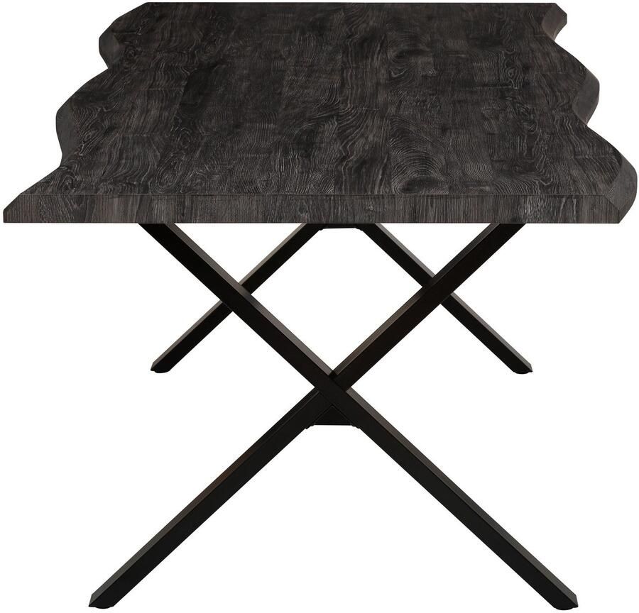 HELA Eettafel GRETA BESTSELLER Boomrandtafel (nabootsing) verschillende maten 46mm dikte keukentafel