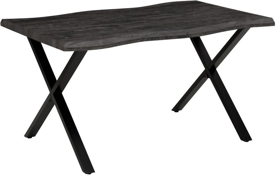 HELA Eettafel GRETA BESTSELLER Boomrandtafel (nabootsing) verschillende maten 46mm dikte keukentafel - Foto 3