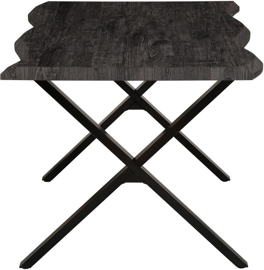 HELA Eettafel GRETA BESTSELLER Boomrandtafel (nabootsing) verschillende maten 46mm dikte keukentafel