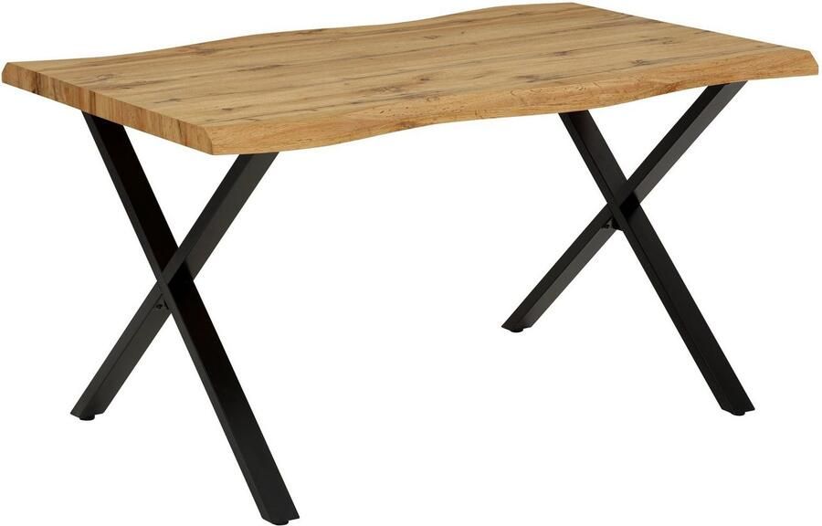 HELA Eettafel GRETA BESTSELLER Boomrandtafel (nabootsing) verschillende maten 46mm dikte keukentafel - Foto 17