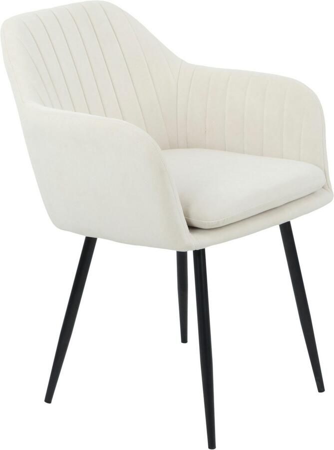 HELA Stoel met armleuningen Carla comfortabele fauteuil kuipstoel (set) - Foto 3