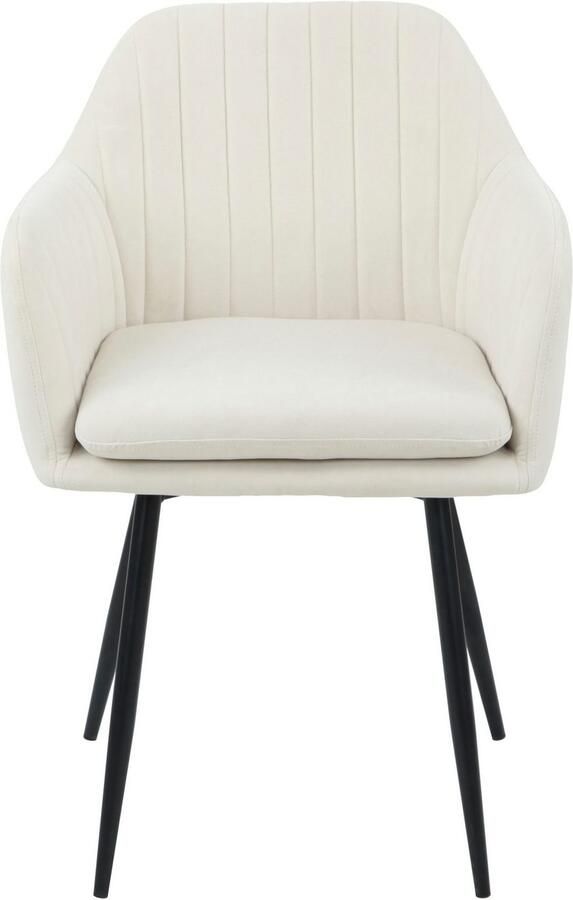 HELA Stoel met armleuningen Carla comfortabele fauteuil kuipstoel (set) - Foto 4