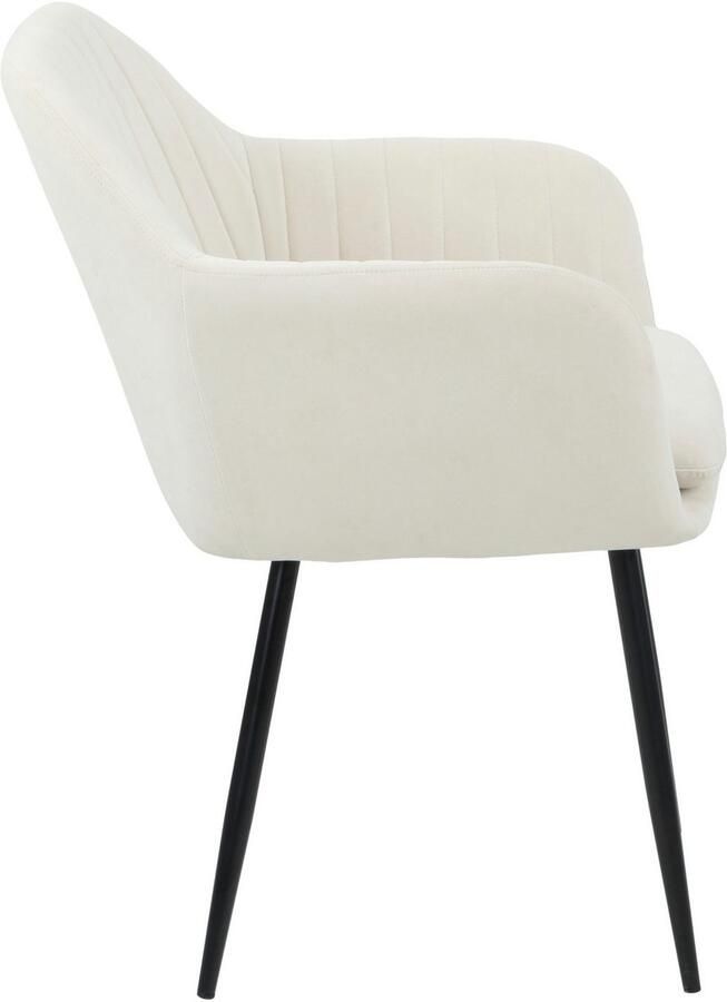 HELA Stoel met armleuningen Carla comfortabele fauteuil kuipstoel (set) - Foto 2