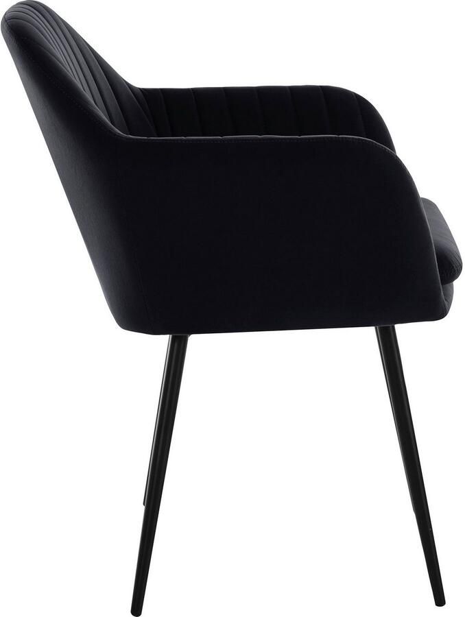 HELA Stoel met armleuningen Carla comfortabele fauteuil kuipstoel (set) - Foto 2