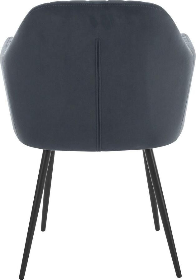 HELA Stoel met armleuningen Carla comfortabele fauteuil kuipstoel (set) - Foto 4