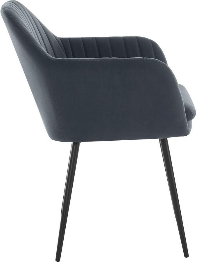 HELA Stoel met armleuningen Carla comfortabele fauteuil kuipstoel (set) - Foto 2