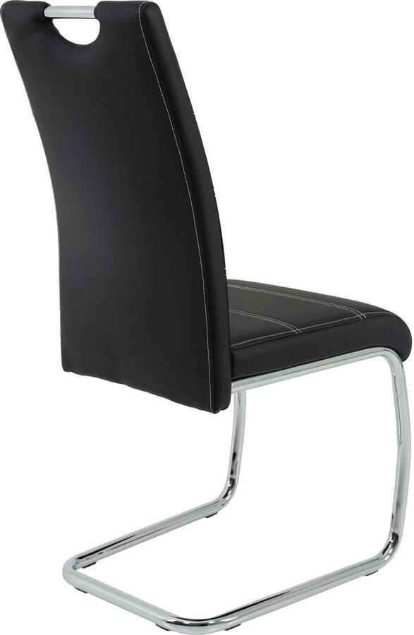 HELA Vrijdragende stoel Flora eetkamerstoelen Vrijdragende stoel set: 1 2 of 4 stuks hoog zitcomfort - Foto 6