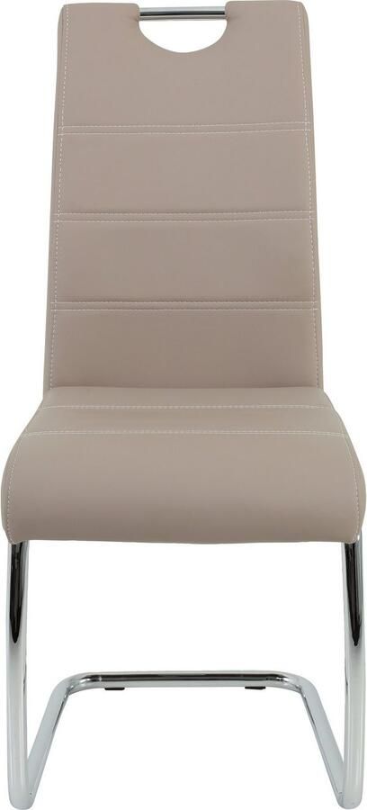 HELA Vrijdragende stoel Flora eetkamerstoelen Vrijdragende stoel set: 1 2 of 4 stuks hoog zitcomfort - Foto 12