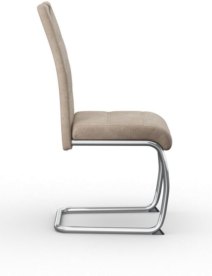 HELA Vrijdragende stoel Flora eetkamerstoelen Vrijdragende stoel set: 1 2 of 4 stuks hoog zitcomfort