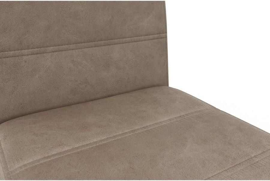 HELA Vrijdragende stoel Flora eetkamerstoelen Vrijdragende stoel set: 1 2 of 4 stuks hoog zitcomfort - Foto 6