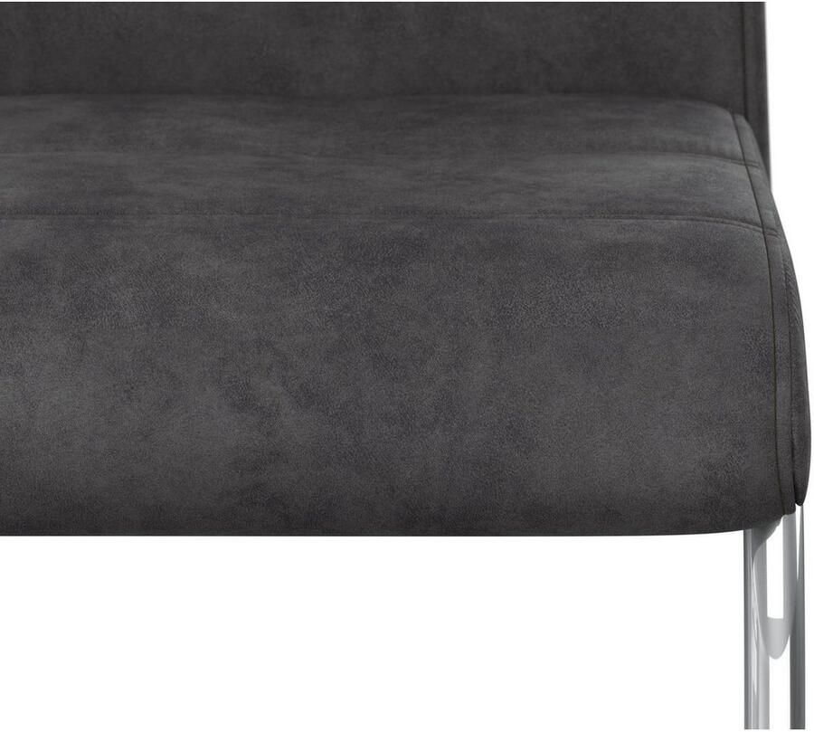 HELA Vrijdragende stoel Flora eetkamerstoelen Vrijdragende stoel set: 1 2 of 4 stuks hoog zitcomfort