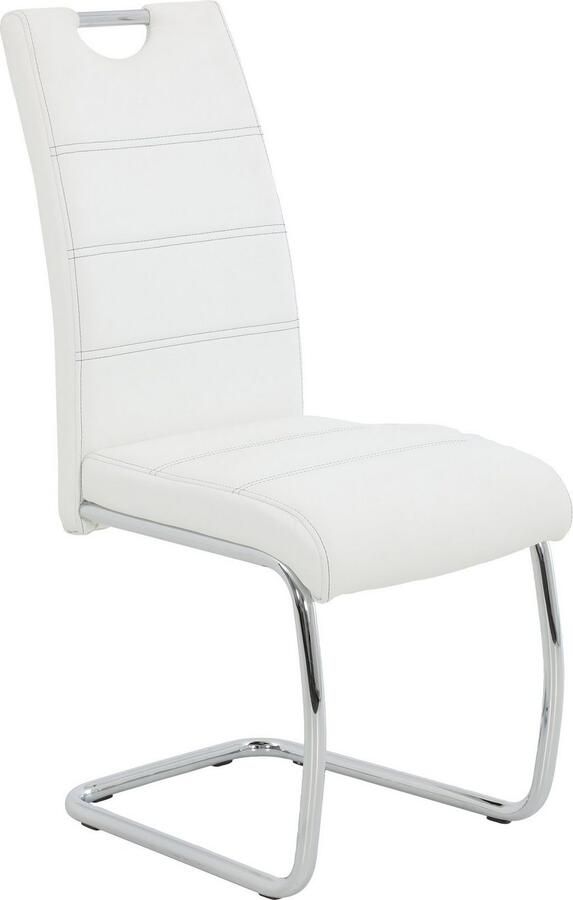 HELA Vrijdragende stoel Flora eetkamerstoelen Vrijdragende stoel set: 1 2 of 4 stuks hoog zitcomfort - Foto 6