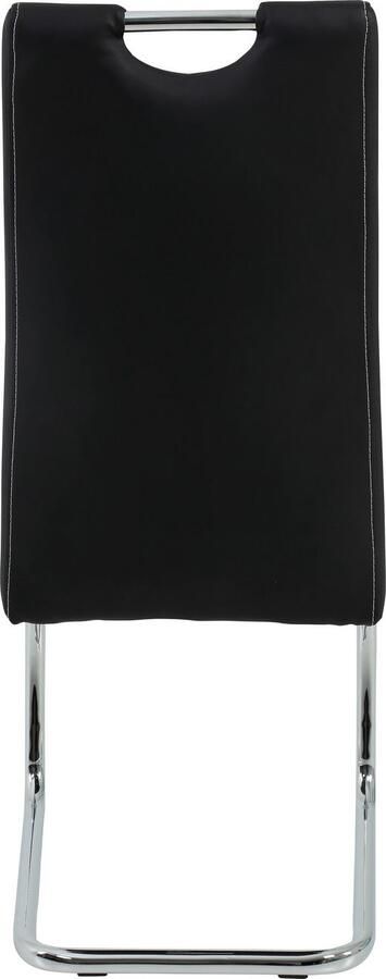 HELA Vrijdragende stoel Flora eetkamerstoelen Vrijdragende stoel set: 1 2 of 4 stuks hoog zitcomfort - Foto 12