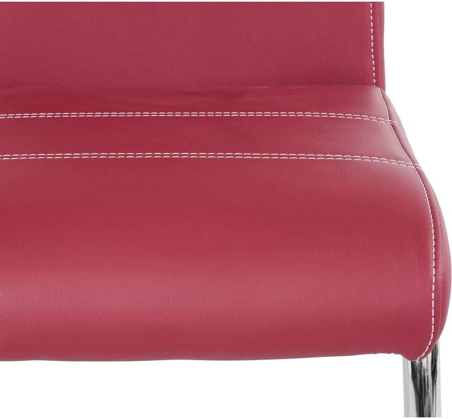 HELA Vrijdragende stoel Flora eetkamerstoelen Vrijdragende stoel set: 1 2 of 4 stuks hoog zitcomfort - Foto 2