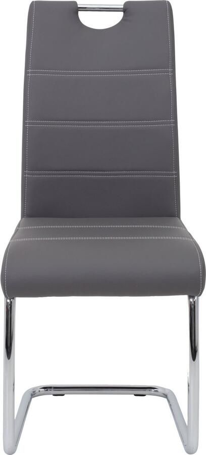 HELA Vrijdragende stoel Flora eetkamerstoelen Vrijdragende stoel set: 1 2 of 4 stuks hoog zitcomfort - Foto 12