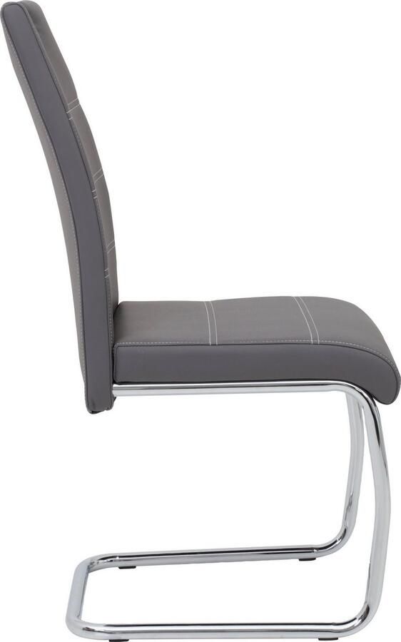 HELA Vrijdragende stoel Flora eetkamerstoelen Vrijdragende stoel set: 1 2 of 4 stuks hoog zitcomfort - Foto 9
