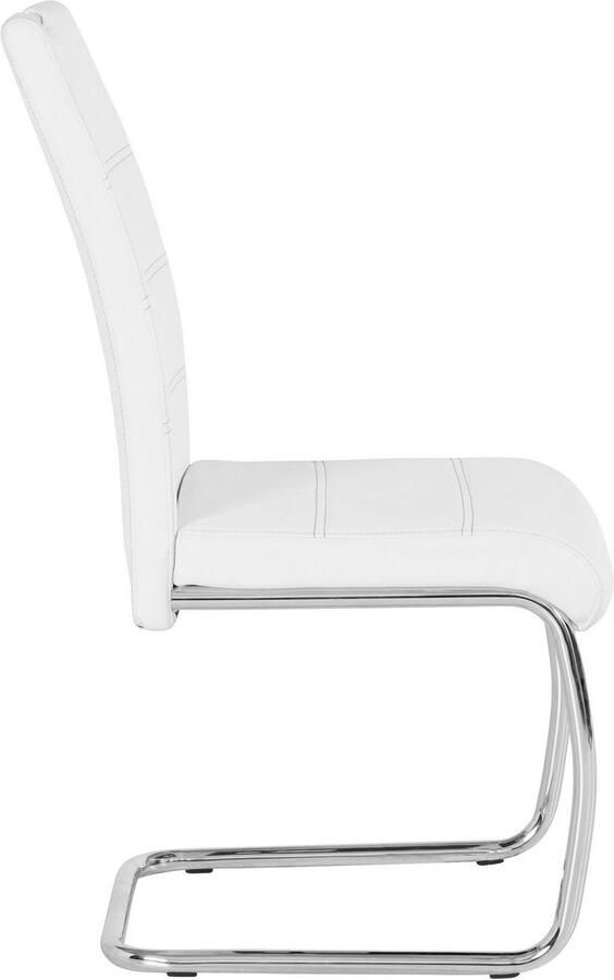 HELA Vrijdragende stoel Flora eetkamerstoelen Vrijdragende stoel set: 1 2 of 4 stuks hoog zitcomfort - Foto 6