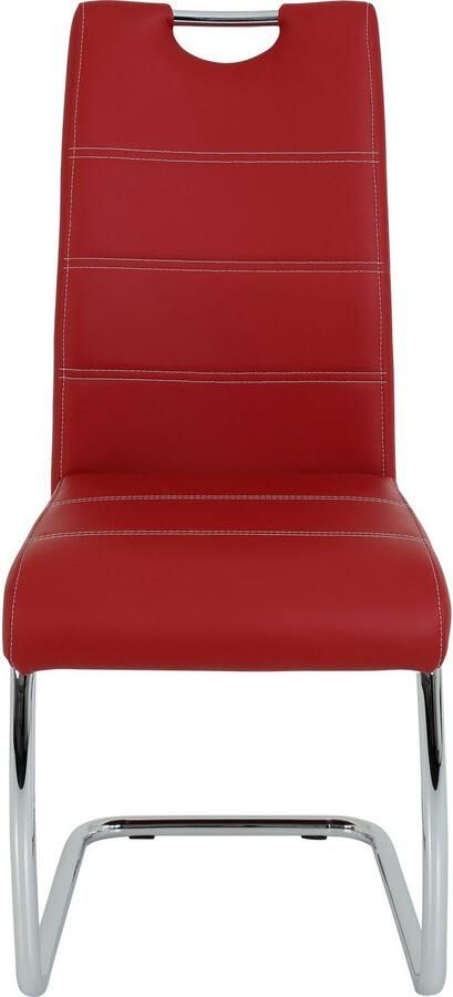 HELA Vrijdragende stoel Flora eetkamerstoelen Vrijdragende stoel set: 1 2 of 4 stuks hoog zitcomfort - Foto 12