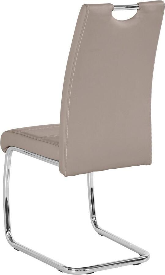HELA Vrijdragende stoel Flora eetkamerstoelen Vrijdragende stoel set: 1 2 of 4 stuks hoog zitcomfort - Foto 9