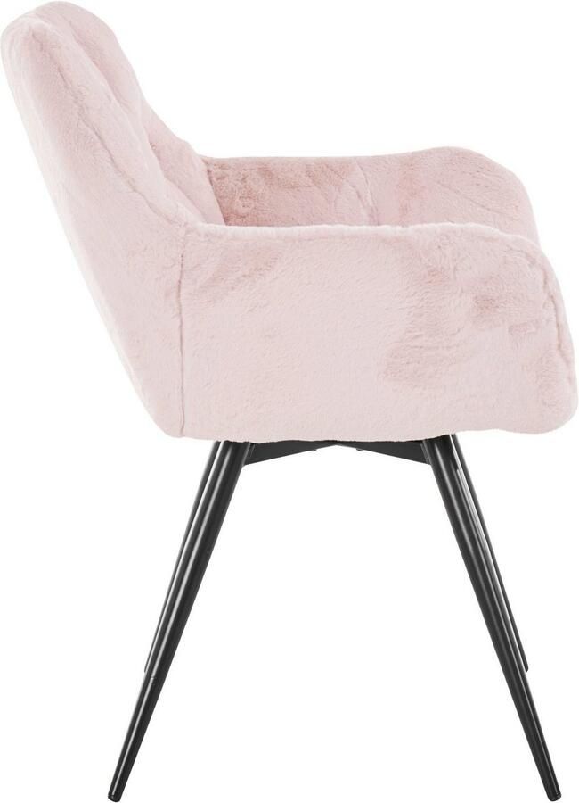 HELA Vrijdragende stoel Flora eetkamerstoelen Vrijdragende stoel set: 1 2 of 4 stuks hoog zitcomfort - Foto 7