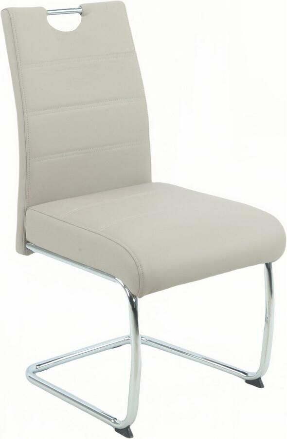 HELA Vrijdragende stoel FLORA vrijhangende stoel met handvat 140kg belastbaar (set) - Foto 2