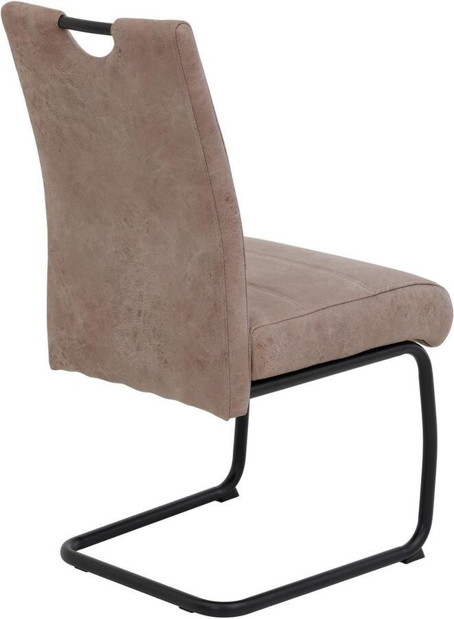 HELA Vrijdragende stoel FLORA vrijhangende stoel met handvat 140kg belastbaar (set)