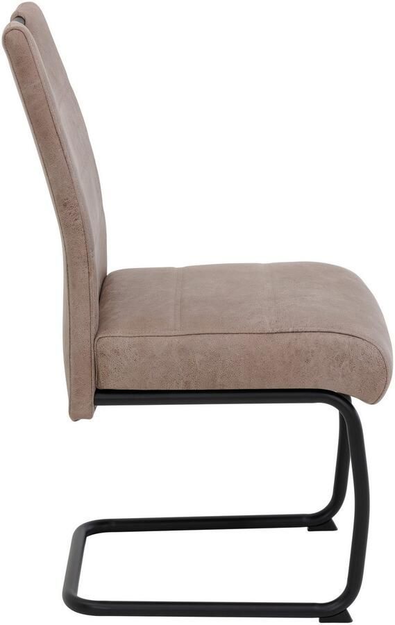 HELA Vrijdragende stoel FLORA vrijhangende stoel met handvat 140kg belastbaar (set) - Foto 2