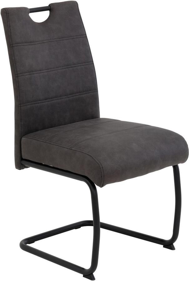 HELA Vrijdragende stoel FLORA vrijhangende stoel met handvat 140kg belastbaar (set) - Foto 2