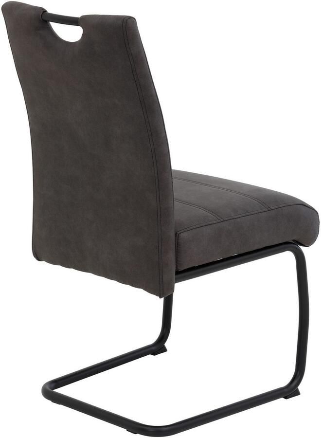 HELA Vrijdragende stoel FLORA vrijhangende stoel met handvat 140kg belastbaar (set)