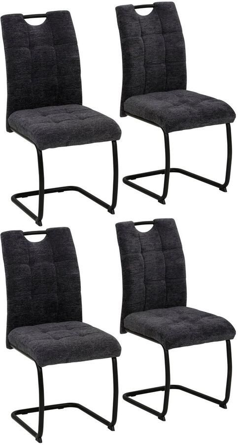 HELA Eettafel GISELLE boomkanttafel keukentafel TOPSELLER! OTTOs Choice Sledeframe metaal industrieel design 140 200 cm breedte 2 kleuren - Foto 12