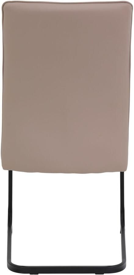 HELA Vrijdragende stoel Vrijhangende TOLEDO stoel met comfortzitting gevoerd microvezel bekleding (set) - Foto 4