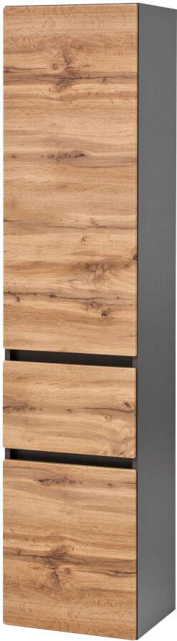 Welltime Smalle kast Kaunas 40 cm breed met laden met soft-close functie