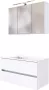 HELD MÖBEL Wastafelmeubel Baabe Breedte 100 cm soft-closefunctie (set 2 stuks) - Thumbnail 1