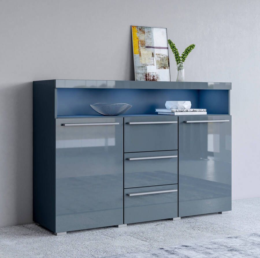 Helvetia Meble Dressoir India Breedte 132 cm