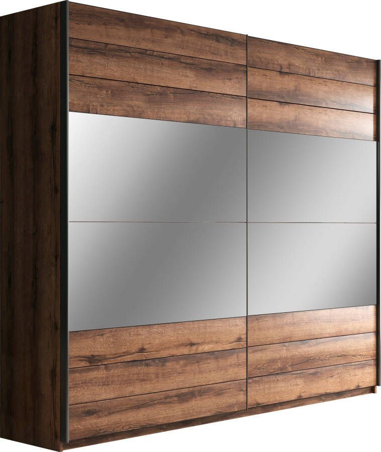 Helvetia Meble Zweefdeurkast Beta met spiegel en inclusief extra planken - Foto 9