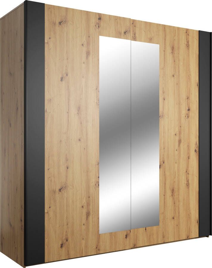 Helvetia Meble Zweefdeurkast Sigma met spiegelvlakken op beide deuren - Foto 5