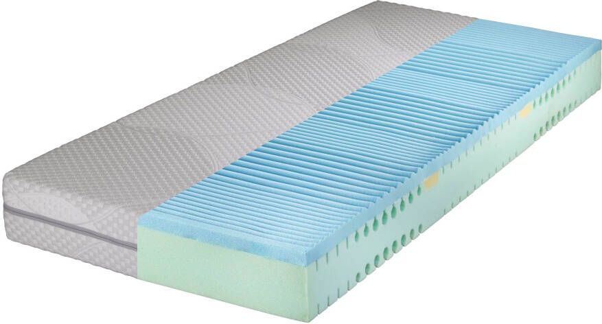 Hemafa Gelschuimmatras Watergel 2100 KS met golfmodel in de kern voor een beter ligcomfort hoogte 21 cm - Foto 2