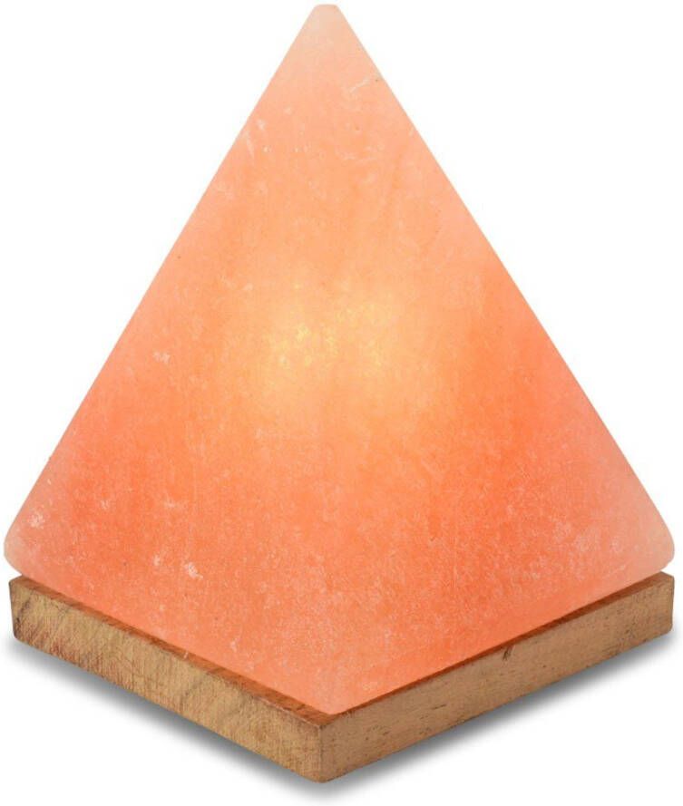 HIMALAYA SALT DREAMS Zoutkristal-tafellamp Piramide (1 stuk) - Foto 2