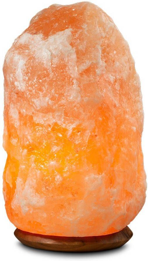 HIMALAYA SALT DREAMS Zoutkristal-tafellamp Rock Met de hand gemaakt van zoutkristal iedere steen uniek ca.18-22 kg (1 stuk)