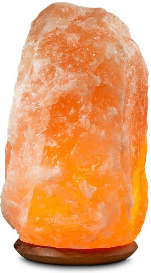 HIMALAYA SALT DREAMS Zoutkristal-tafellamp Rock Met de hand gemaakt van zoutkristal iedere steen uniek ca.25-30 kg (1 stuk)