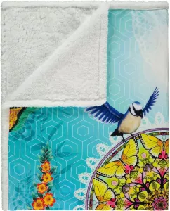 HIP Plaid IRIDE 130x160 cm polyfluweel