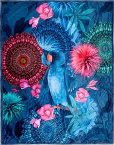 Hip Plaid Ofelia met mandala's en bloemen