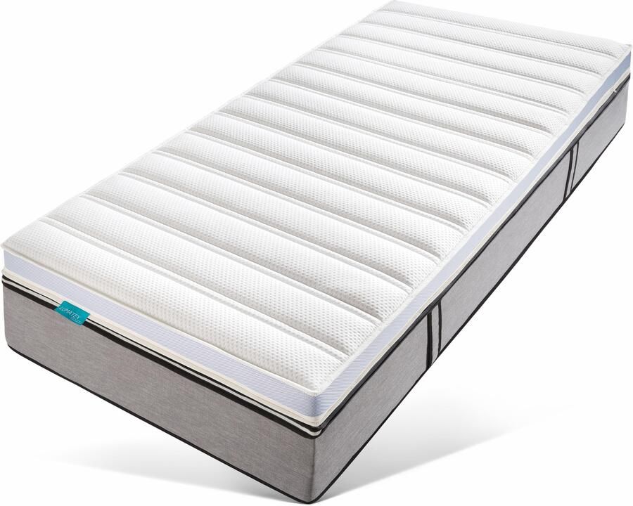 Hn8 Schlafsysteme Topmatras 7-zones topper Top Geltouch Pro gelkern (ca. 8 cm) onderhoudsvriendelijke en wasbare hoes in 90x200 cm en andere maten (1 stuk) - Foto 5