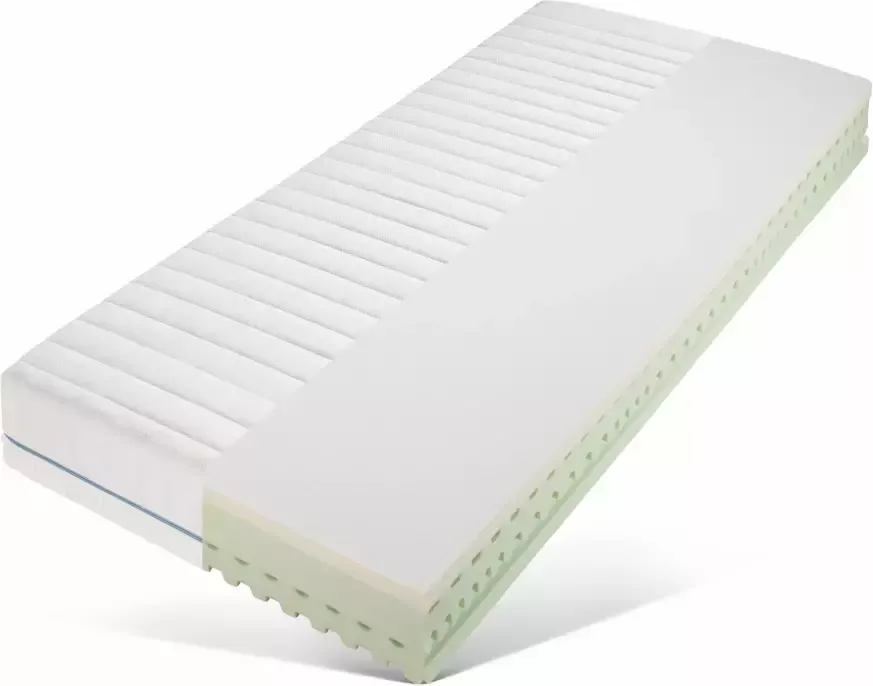 Hn8 Schlafsysteme Koudschuimmatras Royal Visco Schoudercomfortzone en GelTouch-laag voor optimale lichaamsaanpassing hoogte 25 cm